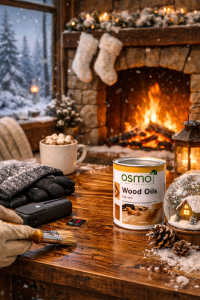 СТУДЕНА ЗИМА, ТОПЛА КАМИНА И ЗИМНА ПРИКАЗКА С ПРОДУКТИТЕ НА OSMO